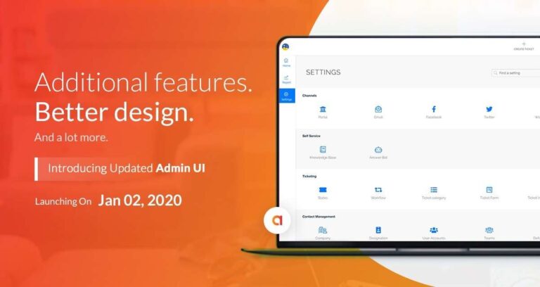 Revamped, Admin User Interface (UI) of Asista. - Asista